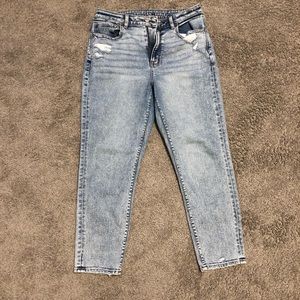 Stretch curvy mom jean in cool classic